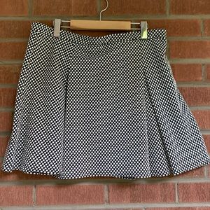 NWOT🎀 ASOS dot pleated mini skirt